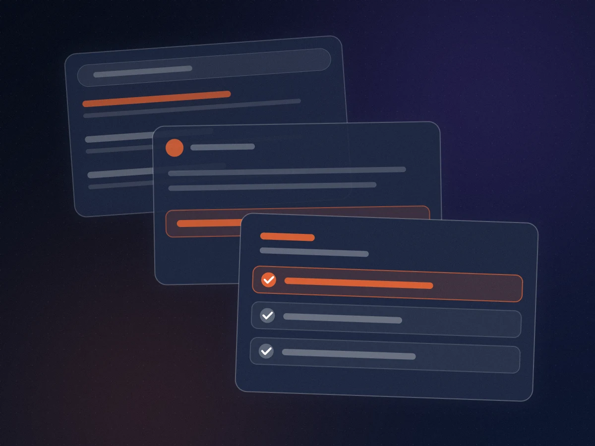 Three layers: search results, AI answer and an AI agent shortlist